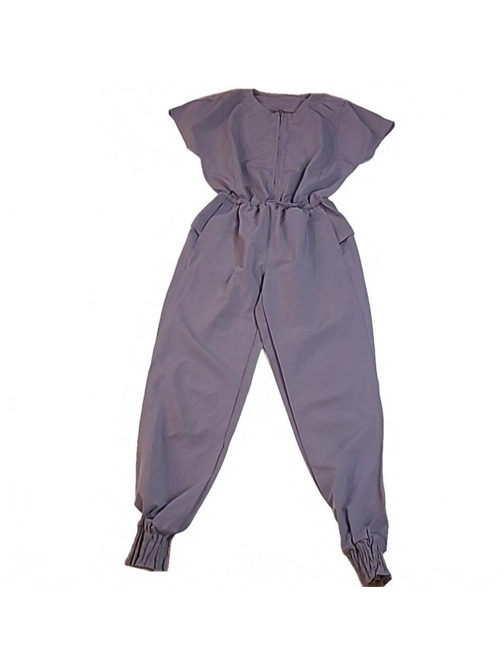 #379 Lululemon Stretch Travel Woven Jumpsuit in Dusky Lavender Size 0 o230